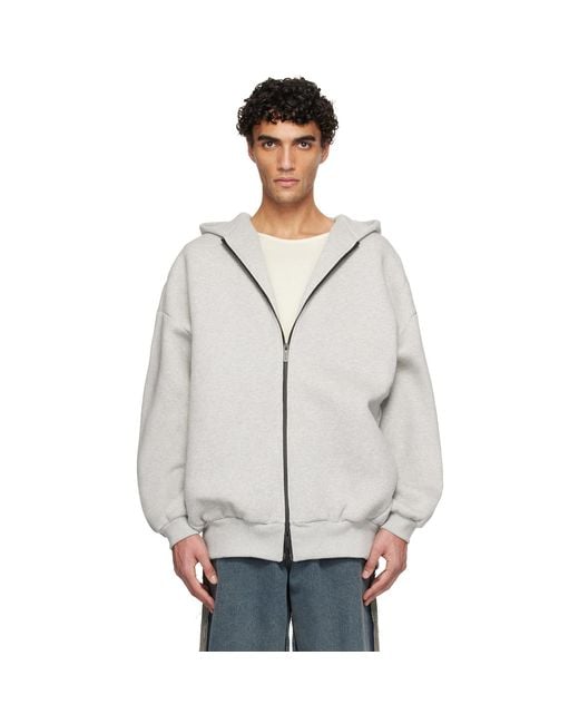 Fear Of God White Athletics Zip Up Hoodie for men