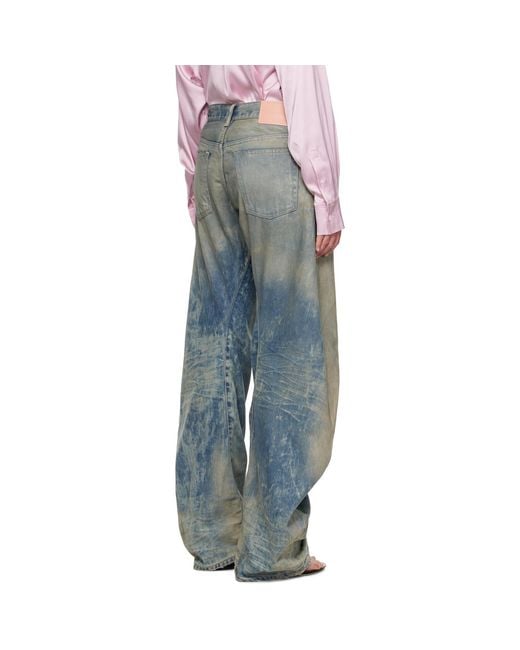 Acne Blue Loose Fit 2006F Jeans