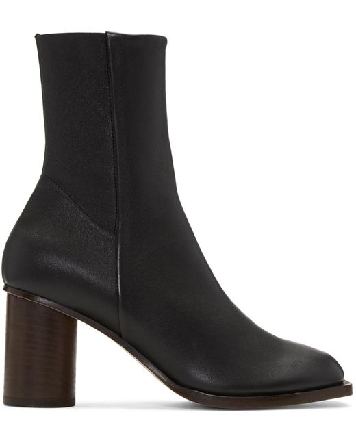 Helmut lang square 2025 toe boots