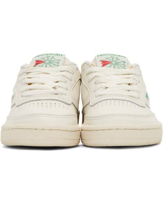 off white reebok club c 85