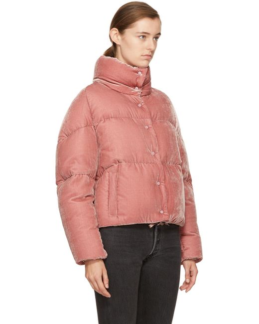 moncler cercis quilted velvet down jacket moncler cercis quilted velvet down jacket
