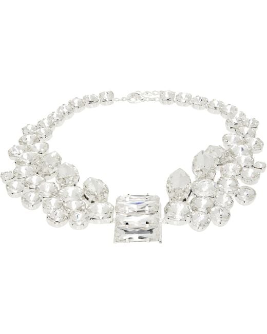 Collina Strada Metallic Chandelier Choker