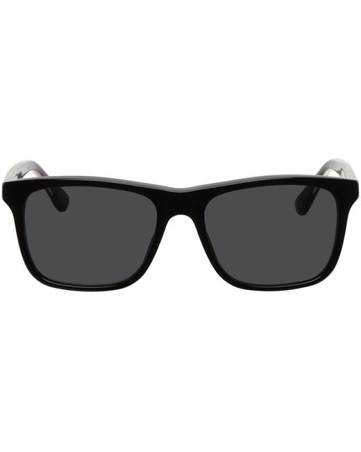 Gucci Black GG0381S Rectangle Sunglasses for men