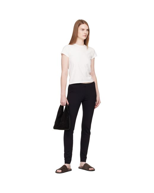 The Row Black Small Bindle Tote