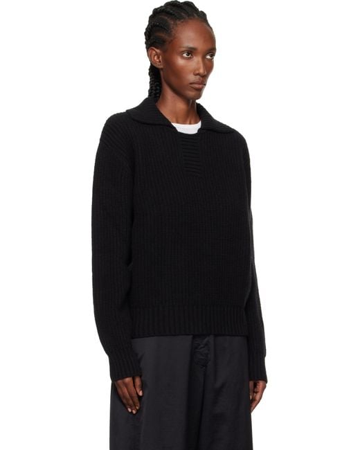 mfpen Black Collar Sweater