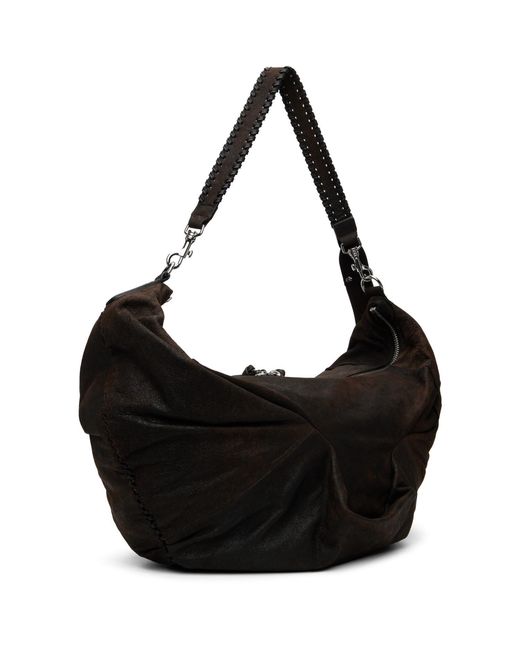 Vivienne Westwood Black Agnes Large Shoulder Bag for men