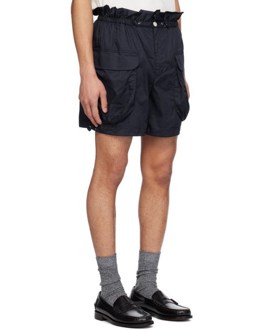 F/CE Blue Pigment-dyed Shorts for men