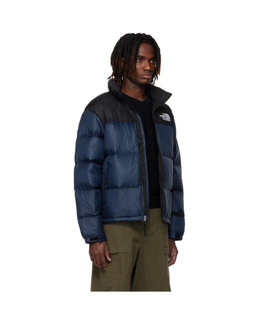 The North Face Blue Khaki 1996 Retro Nuptse Down Jacket for men