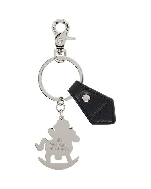 Vivienne Westwood Multicolor Rocking Horse Teddy Keyring