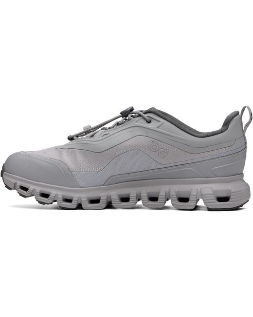 On Shoes Gray Cloud 6 Geo Waterproof Sneakers for men