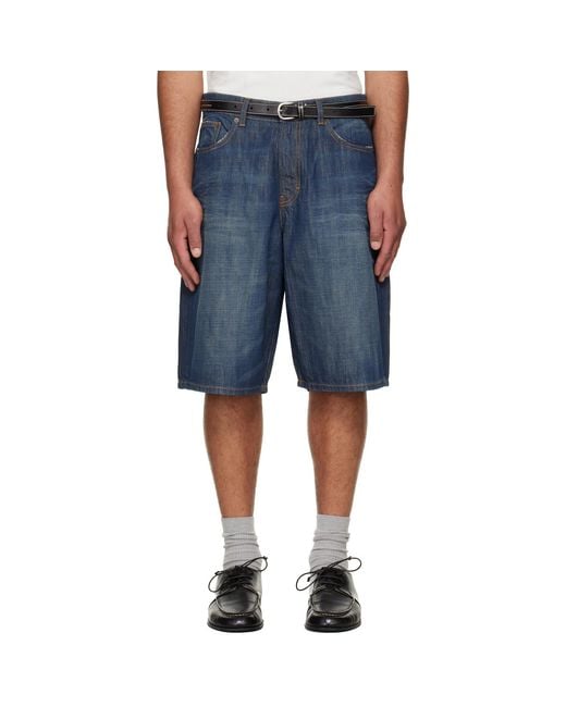 Jeanerica Blue Brera Denim Shorts for men