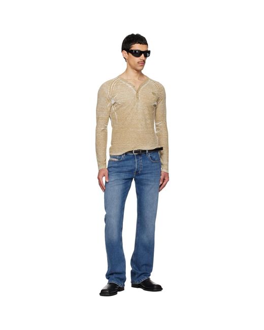 DIESEL Blue Bootcut 2007 Zatiny 0Adbi Jeans for men