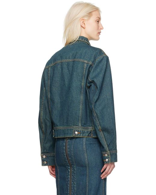 Eckhaus latta cheap denim jacket
