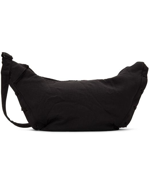 Lemaire Brown Small Soft Game Bag in Black Lyst