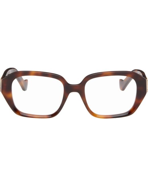 Loewe Black Anagram Glasses for men