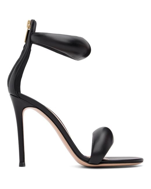 Gianvito Rossi Black Bijoux Heeled Sandals