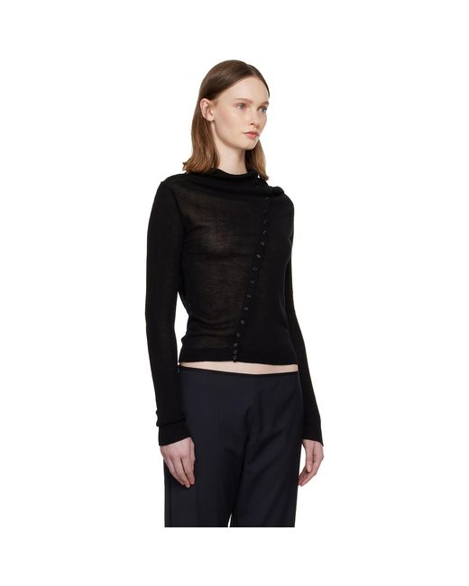 Paloma Wool Black Igna Cardigan