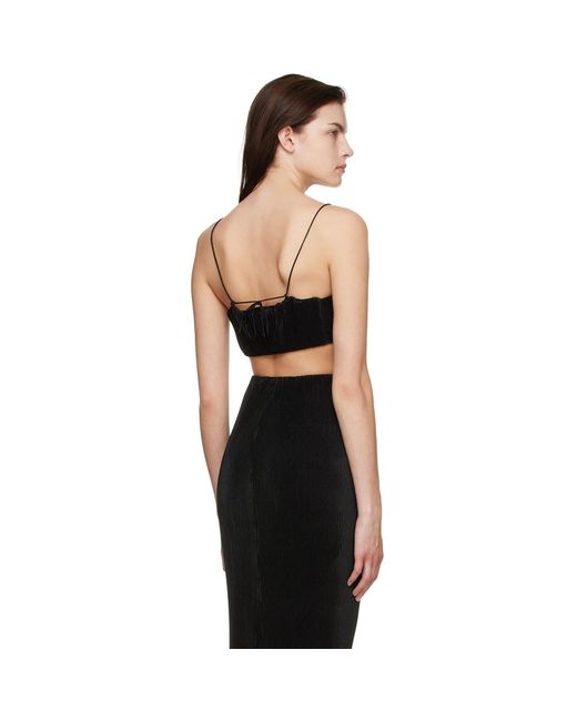 Camisole Noire En Polyester Third Form en coloris Black