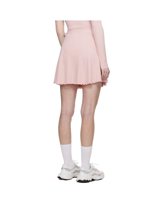 Live The Process Pink Malia Miniskirt