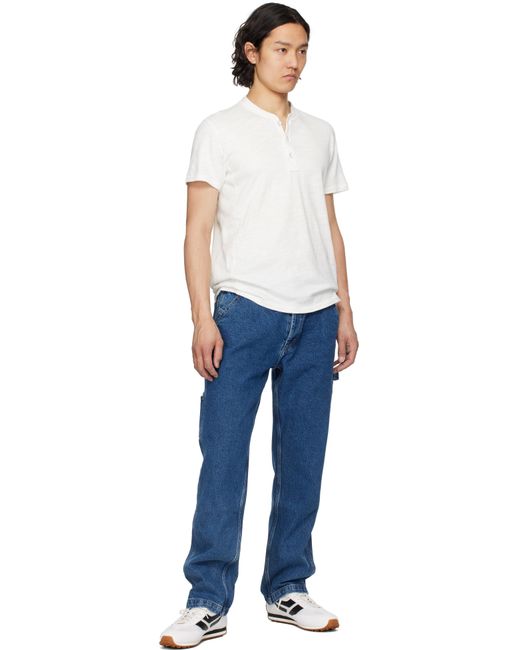 Boss Blue Regular-Fit Jeans for men