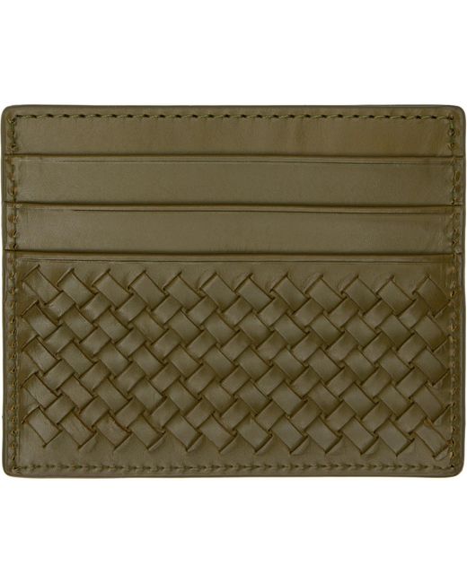 Dragon Diffusion Green Interlaced Card Holder