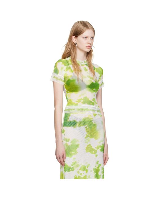 OTTOLINGER Multicolor Ssense Exclusive Green T-shirt