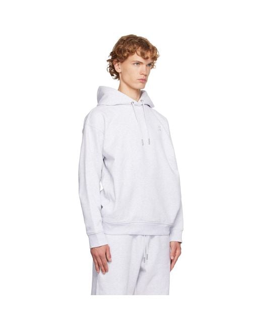 On Shoes White 'Club Collective' Hoodie for men