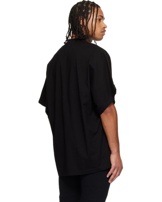 Julius Black Europa Base Oversized T-Shirt for men