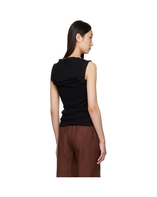 Baserange Black Lud Top
