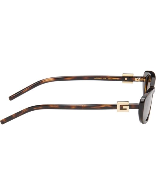 Gucci Brown G String Cat Eye Sunglasses