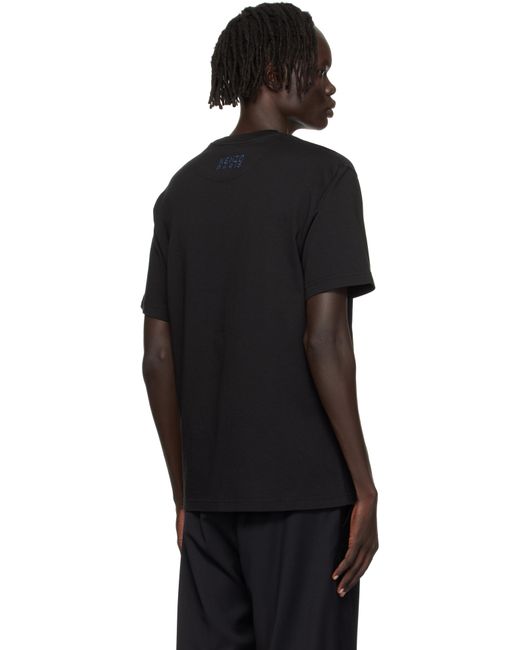メンズ KENZO ブラック Paris Happy Tiger' Embroidered Tシャツ Black