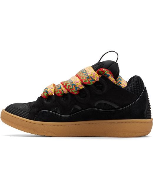 Lanvin Blue Curb Sneakers for men