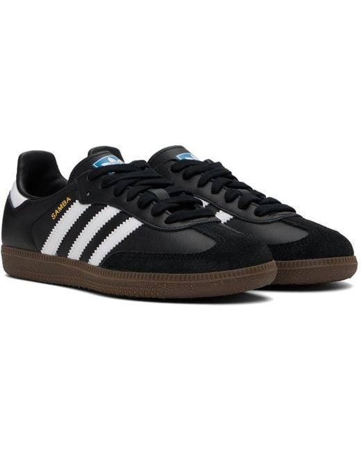 Adidas Originals Black Samba Og Trainers for men