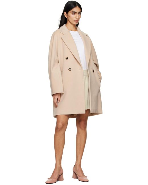 Max Mara Natural Beige 101801 Icon Coat for men