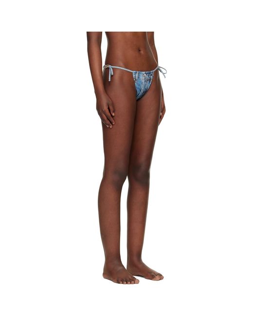 DIESEL Multicolor Jodie-Dnm Bikini Bottom