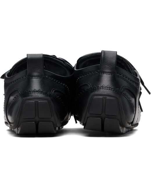 Simone Rocha Black Ballerina Grip Sneakers for men