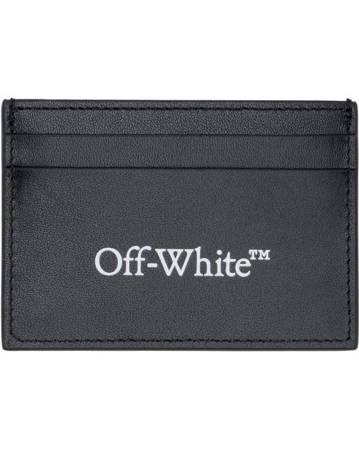 Off-White c/o Virgil Abloh Metallic Bookish Card Holder for men