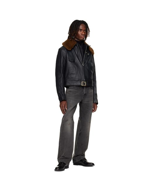 Enfants Riches Deprimes Black New Straight Leg Jeans for men