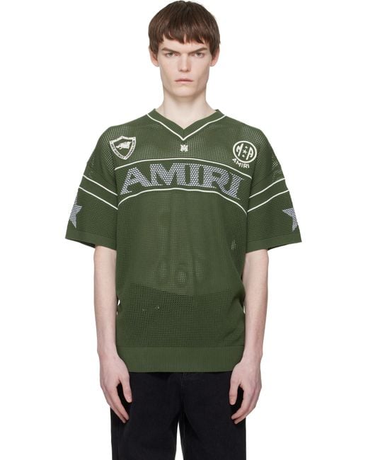 Amiri メンズ グリーン Sport Tシャツ 【公式通販】