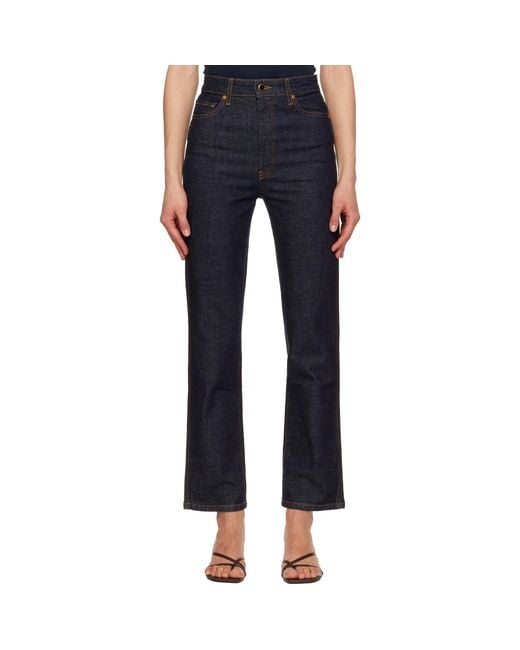 Khaite Blue Abigail Jeans