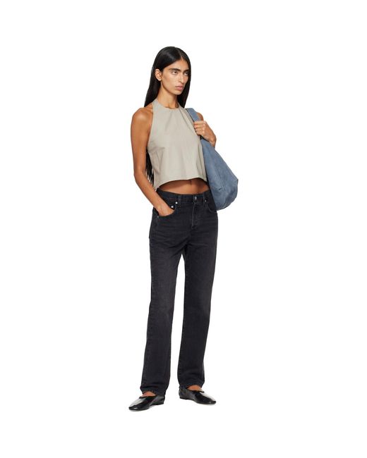 Citizens of Humanity Blue 90S High Rise Straight Jeans