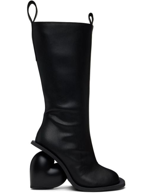 Yume Yume Black Ssense Exclusive Love Boots