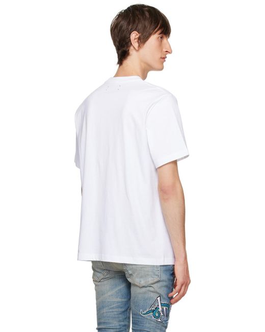 T-shirt blanc à logo Amiri pour homme en coloris White