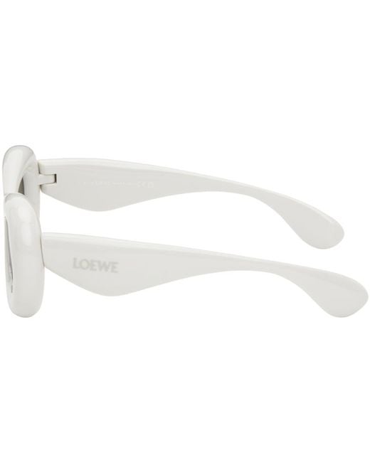 Loewe Black Inflated goggle Sunglasses for men