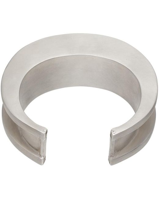 Bracelet sculptural argenté - crescent Parts Of 4 pour homme en coloris Metallic