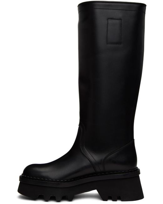Chloé Black Owena Boots