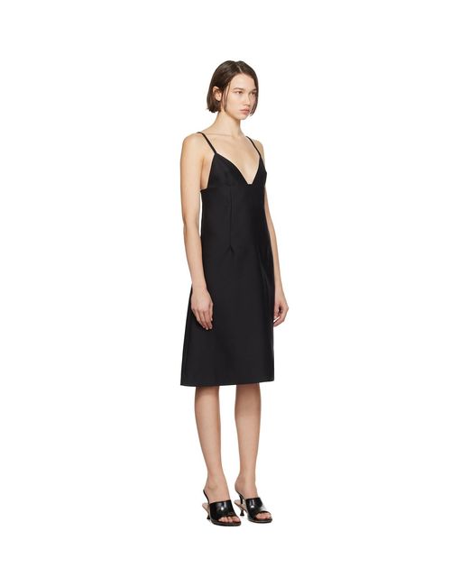 Jacquemus Black La Casa 'La Robe Camison' Minidress