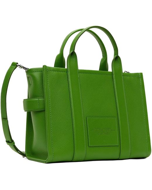 Marc Jacobs ーン The Leather Medium トートバッグ Green