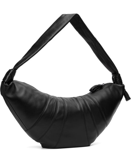 Lemaire Black Large Croissant Bag