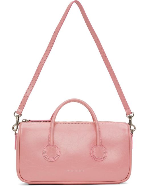 MARGE SHERWOOD Pink Zipper Bag